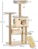 PawHut Kratzbaum Katzenbaum für Katzen Kletterbaum aus Holz Produktbild-Vorschau 11