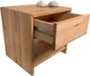 Nachtkommode Nachtschrank Nachtkonsole Kernbuche-massiv Produktbild-Vorschau 2