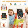 COSTWAY Tableau pour enfants double face, Tableau de jeu Voir les images du produit 5