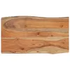 vidaXL Piano da tavolo 70x40x2,5 cm rettangolare in legno Anteprima dell’immagine prodotto 3