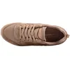 A top-down view of a tan Skechers sneaker against a white background. Produktbild-Vorschau