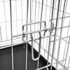vidaXL Faltbare Hundebox Metall XXL Produktbild-Vorschau 2