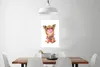 MuchoWow® Poster Für Kinder - Hund - Kaugummi - Rosa - Produktbild-Vorschau 2