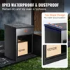 VEVOR Paketbriefkasten 44x35x58,3cm Paketbox Stahl Produktbild-Vorschau 4