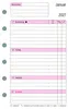 Agenda settimanale Mini 1 settimana/2 pagine Calendario Anteprima dell’immagine prodotto 4