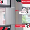 KOTARBAU Balkontürgriff Aluminium Balkongriff Silber Produktbild-Vorschau 4
