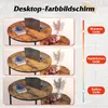 Couchtisch 2er‑Satztisch rund mit Stauraum, Wohnzimmertisch Produktbild-Vorschau 6