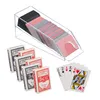 Relaxdays Kartenschlitten, Kartenspender mit 6 Decks, Produktbild-Vorschau 1