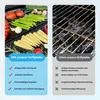 Wiltec Gusseisen Grillplatte 55 x 26,5 x 1,5 cm, Produktbild-Vorschau 7