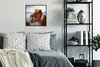 MuchoWow® Gerahmtes Poster Pferd - Strand - Braun 40x40 cm Produktbild-Vorschau 4