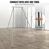 VEVOR Aerial Yoga Frame 253 x 192 x 293 cm, Silver Yoga Anteprima dell’immagine prodotto 6