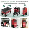 Sekey XXL Plus Bollerwagen Faltbar mit Extra Breite Räder, Produktbild-Vorschau 5