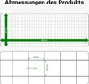 Drátěné pletivo Wiltec 100 cm x 5 m, tloušťka oka 1,2 mm, Náhled obrázku produktu 7