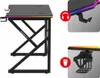 Huzaro Hero 1.7 RGB Black - gaming table Voir les images du produit 20