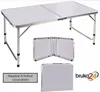 Campingtisch COMPACT Weiß Klapptisch klappbarer Gartentisch Produktbild-Vorschau 1