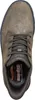 Top-down view of a brown Skechers shoe. Voir les images du produit