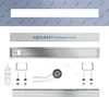 Aquabad SDS Pro Duschrinne 120cm mit Blende: Modern, Ablauf Produktbild-Vorschau 9