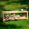 Gartenbank "Freja" mit Kaminholzfach Produktbild-Vorschau 15