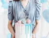 Cake Topper "oh baby", Holz, 17cm | Kuchentopper Babyparty Produktbild-Vorschau 3