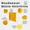 Woodweaver | Holzregal Gelb 28 Fächer 45x40x3,5cm | Produktbild-Vorschau 12