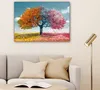 Leinwand Bilder 80x60 cm - Lebensbaum - Natur, Bilder, Produktbild-Vorschau 6