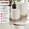 tectake® Sada 2 taburetů s úložným prostorem Orchidej s Náhled obrázku produktu 3