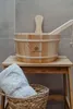 Liebenstein Sauna Eimer 4L mit Kelle finnisches Kiefernholz Produktbild-Vorschau 10