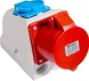 CEE Kupplung Wandsteckdose 32A 400V IP44 5 polig + Schuko Produktbild-Vorschau 3