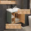 Lavabo con mobile sottolavabo - Lavabo sospeso - Piccolo Anteprima dell’immagine prodotto 7