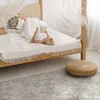 Hintergrund aus imitiertem gebeiztem Stoff – Vinylteppich – Produktbild-Vorschau 2