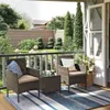 SONGMICS (3-tlg) Balkonmöbel, Gartenlounge-Set, aus Produktbild-Vorschau 2