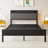 MODFU Kovová postel 140 × 200 cm s lamelovým roštem, Náhled obrázku produktu 8
