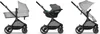 Cybex Kinderwagen 3 in 1 Cybex EOS Schwarz Lava Grau Produktbild-Vorschau 8