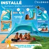 ELONEO, voile de protection solaire Strandzelt, indice de Voir les images du produit 3