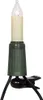 A single Christmas tree light with a clip attachment. Produktbild-Vorschau