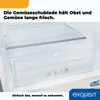 Exquisit Kühl-Gefrierkombination KGC233-60-HE-040D inoxlook Produktbild-Vorschau 9