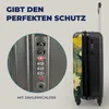 MuchoWow® Koffer Handgepäck Trolley Rollkoffer Kleine Produktbild-Vorschau 3