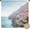 MuchoWow® Wandteppich Wandbehang Italien - Felsen - Häuser Produktbild-Vorschau 1