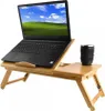 Nastaviteľný bambusový stolík na notebook Náhľad obrázku produktu 10