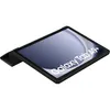 A black tablet case with a tablet inside, shown at an angle on a white background. Anteprima dell’immagine prodotto