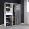 BARI Armoire non extensible blanc 1 tiroir - L 143,5 x P 48 Voir les images du produit 12