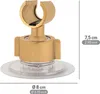 WENKO Duschkopfhalter 360° Gold, Befestigen ohne Bohren Produktbild-Vorschau 8