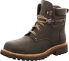 A single brown leather boot is shown against a white background. Voir les images du produit