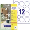 Avery Zweckform L7104REV-25, Runde Etiketten, ablösbar, A4, Produktbild-Vorschau 1