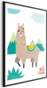 Posterpapier Poster - Extraordinary Llama 60x90 cm Für Produktbild-Vorschau 1