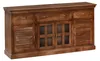 Milani Home - Mobile in legno di mango con 4 ante e 3 Anteprima dell’immagine prodotto 3