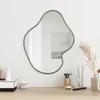 vidaXL Lustro ścienne czarne 50x40 cm Podgląd zdjęcia produktu 2