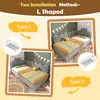 Letto a castello per bambini Flieks 90x200 cm con letto Anteprima dell’immagine prodotto 7