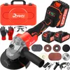 DELPHI Tools Akumulatorowa szlifierka kątowa 1200W 21V Podgląd zdjęcia produktu 1
