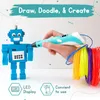 MM Brands 3D Pero pro děti, 10 barev s extra dlouhým Náhled obrázku produktu 5